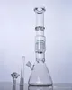 Nuovo narghilè spesso bicchiere di alta qualità con braccio albero perc bong diffuso downstem piattaforme petrolifere tubo dell'acqua in vetro con giunto da 14 mm