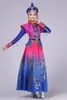 Mongolian Costume Stage Performance Clothing Dance Kjol Gown Mongolian Dance Costume Minority Folk Dance Clothing Apparel