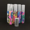 10ML Polymer Clay Spray Bottle Empty Refillable Essential Oil Perfume Glass Atomiser Bottle Random Color