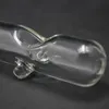 Pipe à main en verre Upline Steamroller 7 pouces avec trois anneaux Upline Pipe en verre à bol profond avec pieds de support