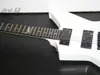 NewJames Hetfield Yılan byte Beyaz gitarlar Özel mağazalar beyaz Elektro Gitar Özel şekil gitar Factory Outlet