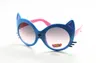 Styl letni 2017 Nowe wysokiej jakości dzieci okulary przeciwsłoneczne UV kreskówkowe koty zwierzęce kształty okulary przeciwsłoneczne okulary dla dzieci 24pcs Lot308t