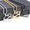 Gold silver black Stainless Steel 15 inch Superman logo Pendant Men039s Gifts Fashion Rolo chain necklace 24 inch lenght7419166