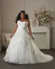 Плюс размер свадебные платья женщин кружева невесты платье кружев на задние аппликации шариковое платье тюль свадебное платье Vestidos de Noiva