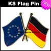 Europeiska unionen tjeckiska rep. Flagg Badge Flag Pin 10st mycket gratis frakt XY0080