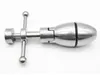ステンレス鋼の延伸アナルプラグメタルロックボルトの拡大肛門のバットアプライアンスA050 BDSMフェチCIMPの純正デバイス性のおもちゃ
