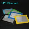 tools Silicone wax pads mats small 14 11.5cm square mat dabber sheets jars dab tool for silicon dabber oil containers