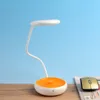 Portable LED Light Foldable Desk Lamp 3-Level Brightness Adjustable Touch Control USB Rechargeable Night for Bedside, Reading, Kids