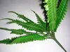 실크 인공 보스턴 고사리 부시 묶음 장식 꽃 14 잎 식물 배열 홈 녹색 벽 장식