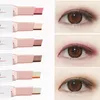 6st / lot Novo Color Eye Shadow 6 Olika färger 3.8G Velvet Gradient Färg Eyeshadow Stick Gratis frakt