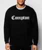 MEN039S Hoodies Sweatshirts Fashion Mens Compton Autumn Winter Hip Hop Streetwear Lose Baumwollernte Top Kleidung17514949