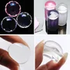 Nail Art Templates Wholesale- Clear Jelly Stamper Stamp Scraper Set Polish Stamping Manicure Tools