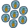 10 pcs Ananas badges patchs pour vêtements fer brodé patch applique fer sur patchs accessoires de couture pour vêtements de bricolage