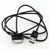 100PCS / LOT USB Data Sync Charger Kabel för Samsung Galaxy Tab 2 P3100 P5100 P6200 P6800 P1000 P7100 P7300 P7500 10,1 "8,9" 7,7 "Free Ship