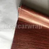 Film de papier d'emballage en vinyle texturé imitation grain de bois pour meubles de bureau à domicile de voiture bricolage sans gâchis facile à installer adhésif à dégagement d'air