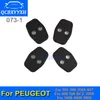 4 stks / partij ABS Auto deurslot Beschermende covers voor Peugeot 301 308 308S 407 408 508 RCZ 2008 3008 4008 5008 Auto-styling QCBXYYXH