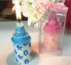 Gratis verzending 100 stks Babyfles Candle Gunsten voor Kinderen Verjaardag Geschikt voor kinderen Dood Doop Party Gifts Baby Shower