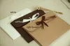 241807CM Craft Paper Pocket Box med Silk Scarf Kraft Paper Envelope Party Boxes For Card Vykort Present Packing4109291