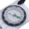 DC35-1B Lager Mini Basplattor Compass Map Scale Ruler Outdoor Camping Vandring Cykel Scouts Militär kompass