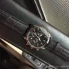 Diseñador de la mejor marca Relojes para hombre Reloj de hombre de lujo Banda de cuero 3 Ojos trabajo Cronómetro de cuarzo para hombres wirstwatch Regalos de Navidad Regalo de San Valentín