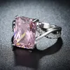 2017 novo tamanho misturado estilos misturados amor amor nobre jóias noivado anéis de casamento coração anéis de cristal brilhante anéis de diamante vintage