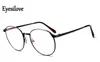 Retail 1PCS Retro Round Fulrim Metal Lunes Frames Alloy Optical Eyeglass Formes For Prescription Lunes 29574383188