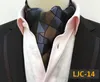 Mode cravat lyx män bröllop formell cravat brittisk stil gentleman neckerchief neck ties passar halsdukar företag slips