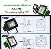 Darmowa Wysyłka 50W Portable IP65 LED Floodlight Akumulator Outside Lampa Campingowa z ładowarką 3 lata gwarancji CE Rohs PSE wymienione