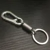 Free shipping Retro metal lumbar simple car key chain key ring KR241 Keychains mix order 20 pieces a lot