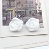 Accessoires pour cheveux Vente en gros - DIY 500pcs / lot fait à la main en satin rose ruban rosettes tissu fleur arc appliques décor de mariage artisanat couture 1-351