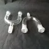 B-01 pipe en verre Glass Bubbler pipe à fumer convertisseur d'eau