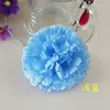 100pcs 9 cm sztuczna karnacja dekoracyjna jedwabna głowica kwiatowa na majsterkowanie Mother039s Day Flower Buquet Decoration Decoration Festival SIMP6371933