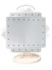 Nowy 360 stopni Rotacja Ekran dotykowy Makijaż Mirror Cosmetic Składana przenośna kompaktowa kieszeń z 16/22 LED Light Makeup Tool