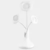 Lampada da tavolo Morning Glory romanzo creativo tre lampioni a risparmio energetico interruttore tattile luce notturna da tavolo USB