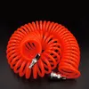 10X65mm 6M pneumatic spring pipe PU air hose high pressure hose with quick couple4179821