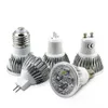 Super Bright 5W E27 E14 GU10 GU5.3 LED 전구 110V 220V MR16 12V 스포트라이트 따뜻한 백색광 램프