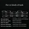 Tubo di vetro di ricambio per Ello mini ello mini XL ijust one brit one mini mega tfv8 Baby kylin rta 2ml 6ml ammit dual coil rta tank