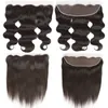 Brazilian Virgin Human Hair Bundle Lace Closure Body Wave Hair Weave Bundles and 4x4 or 13x4 Frontal Closure Remy Hair Extensions 2280522