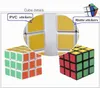 MOQ 100pcs Rubics Cube Rubix Cube Magic Cube Rubic Square Mind Game Puzzle per bambini (Colore: multicolore) 5.7x5.7x5.7