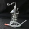 Mushroom vidro cachimbo de água, de vidro cachimbos coloridos mini-multi-cores Pipes mão Melhor colher tubos de vidro