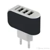 Wandladegerät Reiseadapter für iPhone 6S Plus Buntes Home-Plug-LED-USB-Ladegerät für Samsung S6 3 Ports USB-Ladegerät Freeshipping