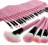 Black Pink 32 Pcs compõem ferramentas Profissional Cosmético Maquiagem Escova De Maquiagem Kit Moda Bolo Bonito