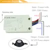 Wireless Pool Lights Switch 220V 120V Remote Controller med Power Push -knappen för simning Pool Ljuslampa Fountain Pond Lighting4880267