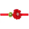 Newborn Baby Headbands Big Flower Photo Props Infant Girls Satin Rhinestone Hair Bands Children Hair Accessories Party headwear KHA328