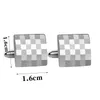 클래식 프랑스 커프스 단추 디자이너 남성 합금 에나멜 여성 커프 단추 18K 골드 플레이트 블랙 실버 스퀘어 서클 셔츠 비즈니스 정장 웨딩 보석 선물 믹스 디자인