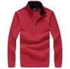 Hot Popular Golf Pony Men Sweater US Broderi Häst Casual Zipper Sweater Custom Made Winter Male Jumpers M ~ 2XL