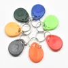 100 sztuk / partia 125 kHz RFID Bliski Tag Keyfob Control Dostęp RFID Key Fob Green