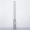 Glazen Downstem Diffuser 14F-14F Vrouw Frosted Joint 6 Cuts Smoke Down Stem Connection Adapter Tube voor DAB RIGS-bongen