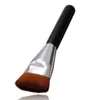 Brand new Professional Flat Contour Foundation Blush Brush Face Makeup Big Powder Brushes Synthetic Hair Cosmetics Tools