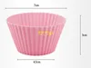 504 stks / partij Snelle Verzending 7cm Cupcake Liners Schimmel Muffin Ronde Siliconen Cup Cake Tool Bakvormen Bakken Gebak Gereedschap Willekeurige Kleur